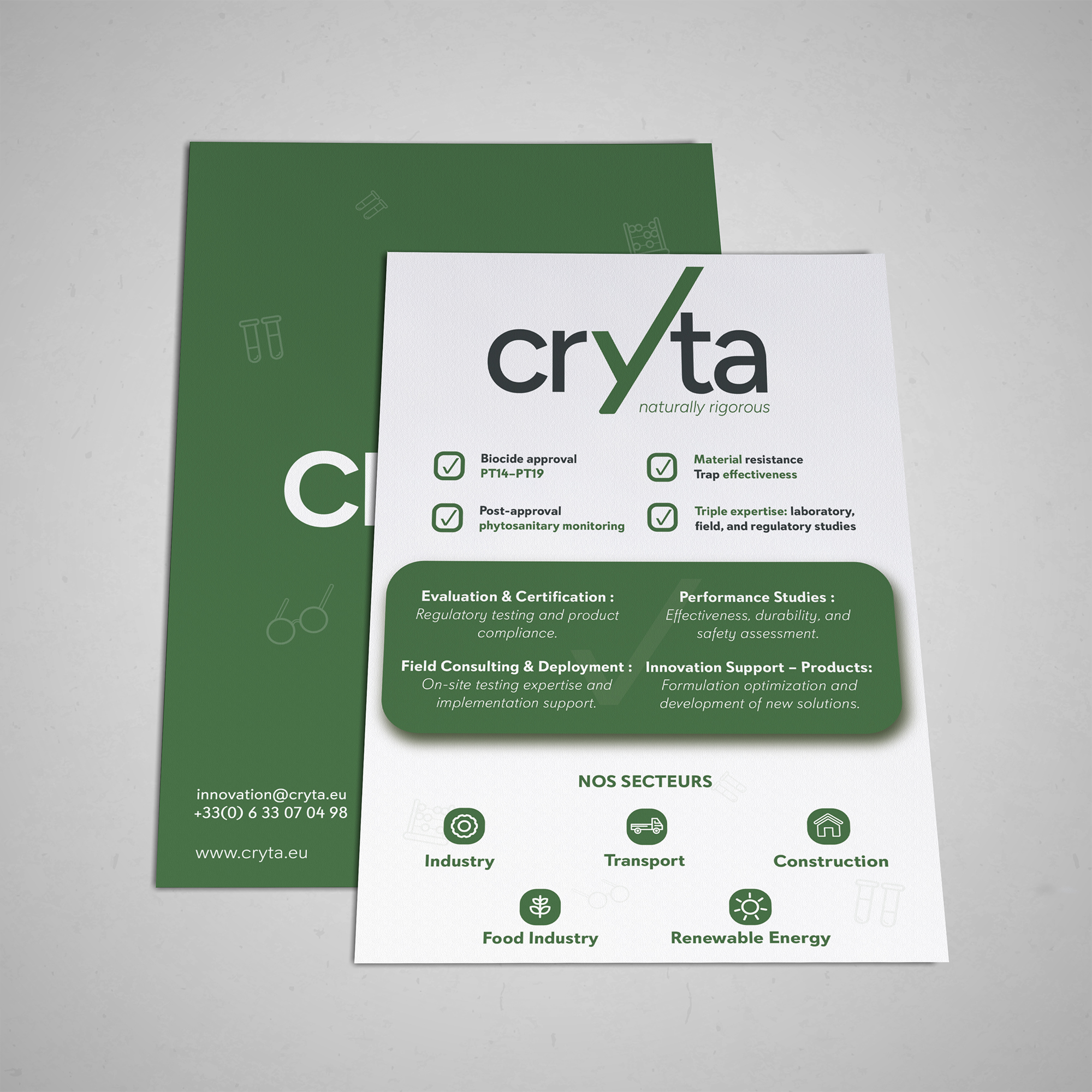 CRYTA - 2RO Graphic Design